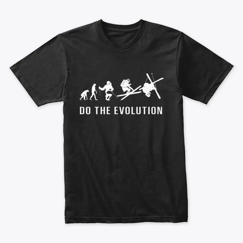 Ski Evolution white text